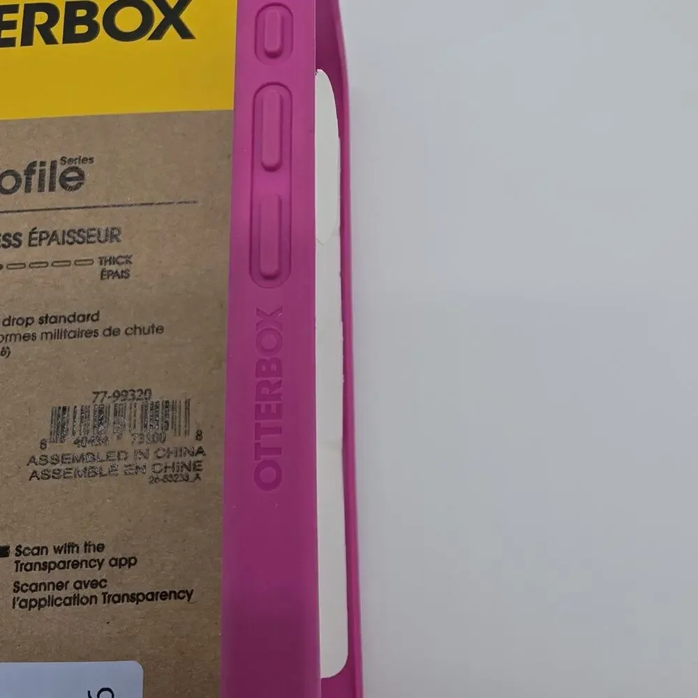OtterBox iPhone 17 Profile Series Case Compatible with MagSafe - Rose Crystal -